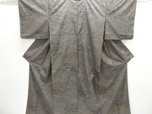 寺院風景模様織り出し本場泥大島紬着物(7マルキ)